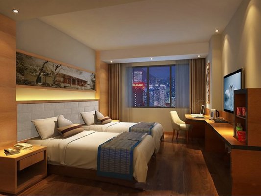 德陽商務(wù)酒店設(shè)計(jì)效果圖