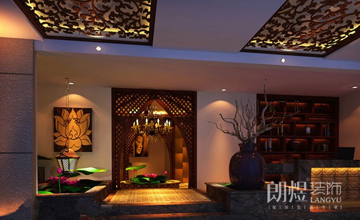 　東南亞風格的休閑會所裝修圖片