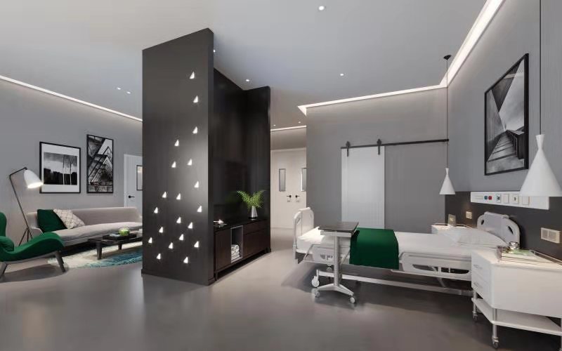 現(xiàn)代簡約整形醫(yī)院病房裝修效果圖