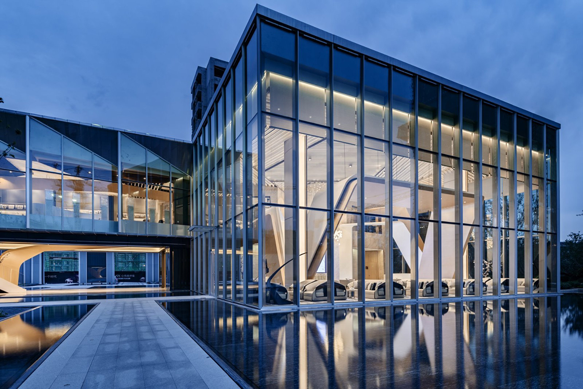 售樓部外部裝修設(shè)計(jì)效果圖