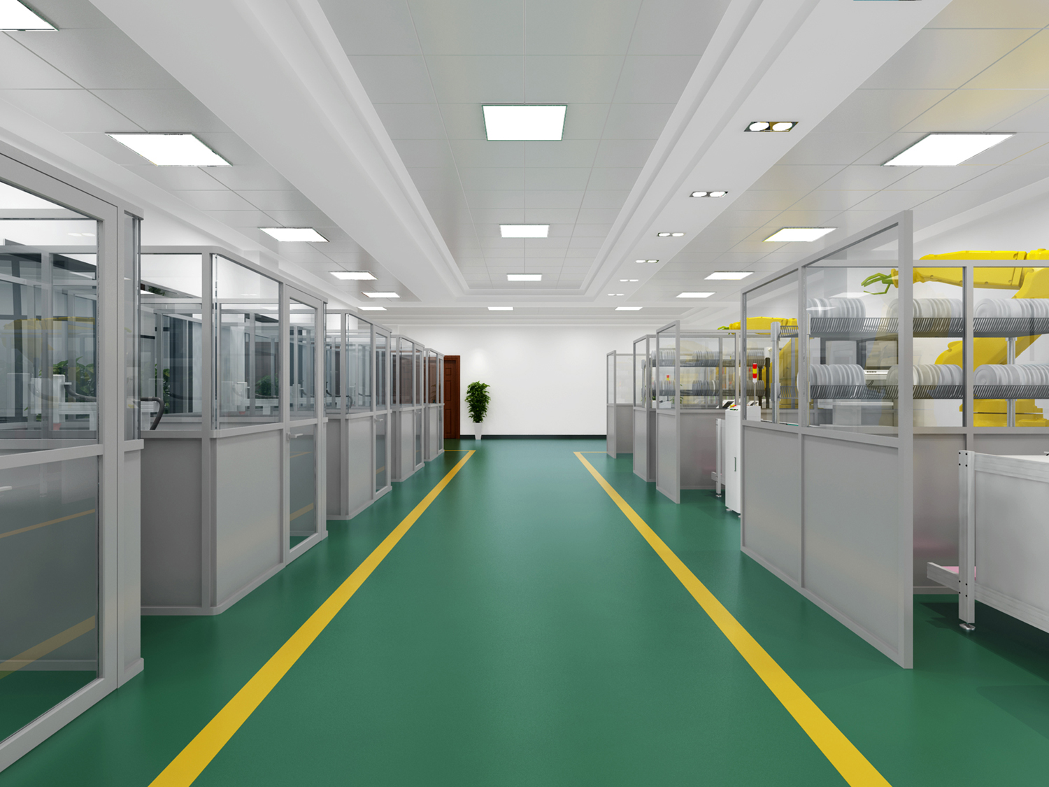 園區廠房辦公樓裝修設計效果圖