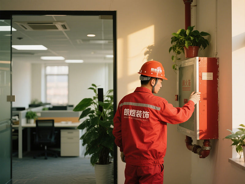 辦公室裝修工地消防驗(yàn)收檢查