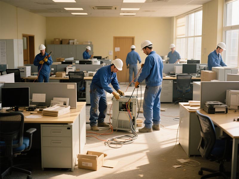 辦公室裝修復(fù)原