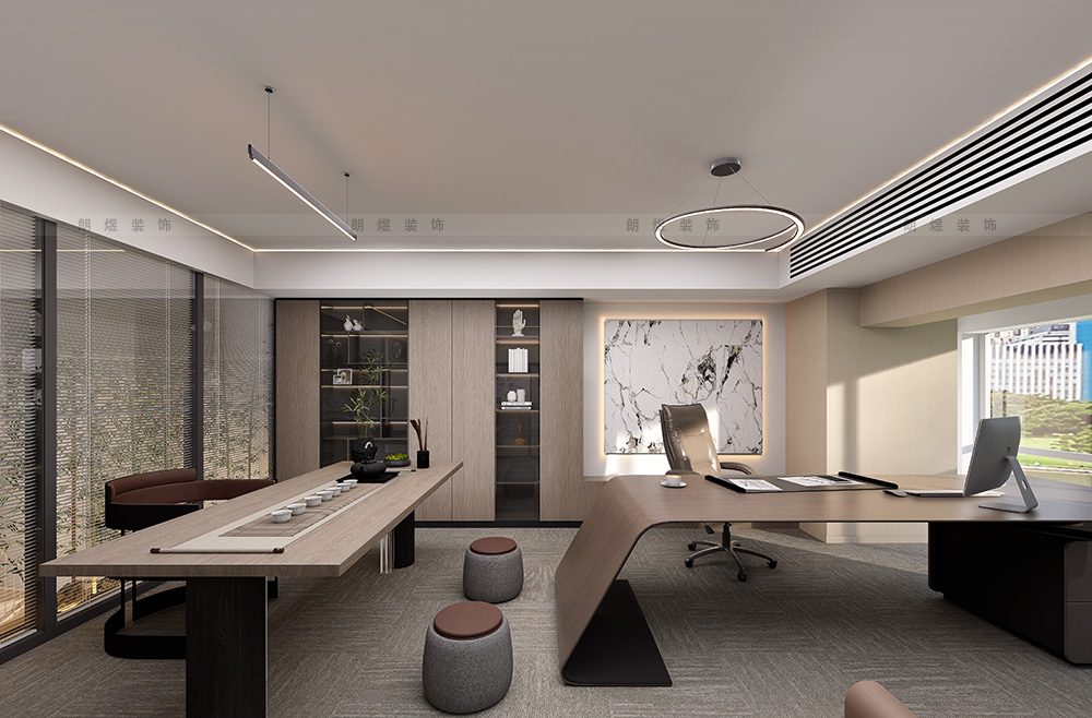 總經理/領導辦公室裝修設計效果圖